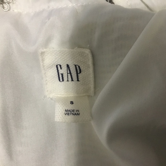 GAP Chevron Print Sleeveless Tie Waist Dress. - Picture 12 of 13